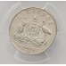 AUSTRALIA 1918 . SIXPENCE . PCGS AU53